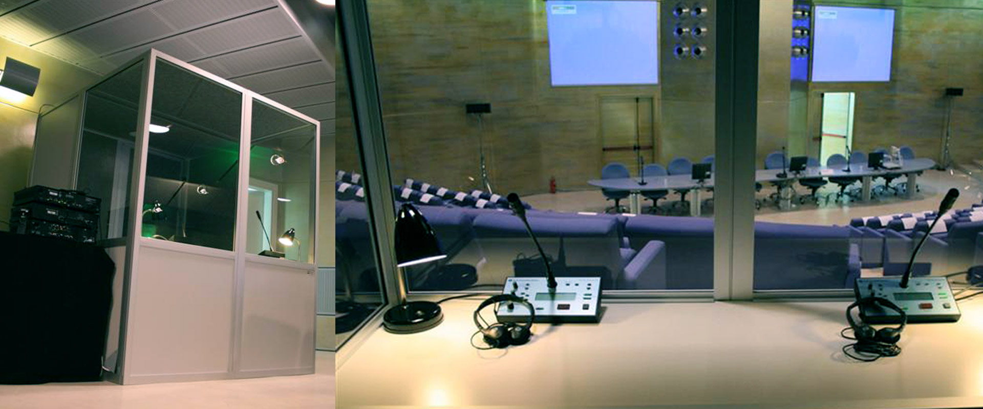 Impianti e cabine per la traduzione simultanea